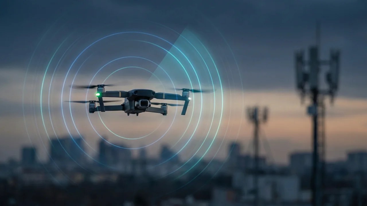 Drones et 5G : la technologie ISAC d'Ericsson change tout