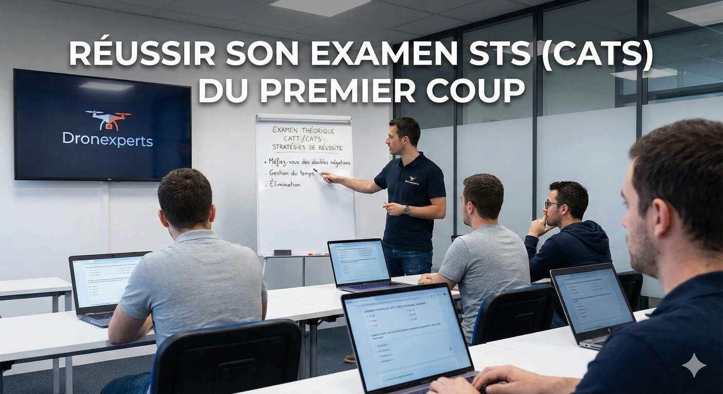 Examen CATT et CATS : Comment réussir son théorique drone du premier coup ?