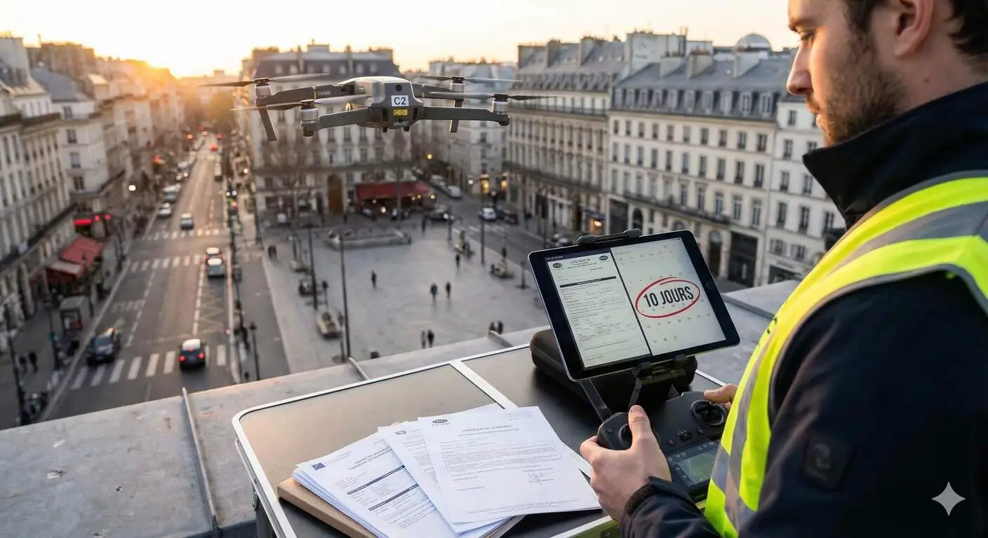 Nouveau Cerfa 15476-04 et Arrêté 2025 : Voler en Ville en Catégorie Ouverte, le Guide Pro