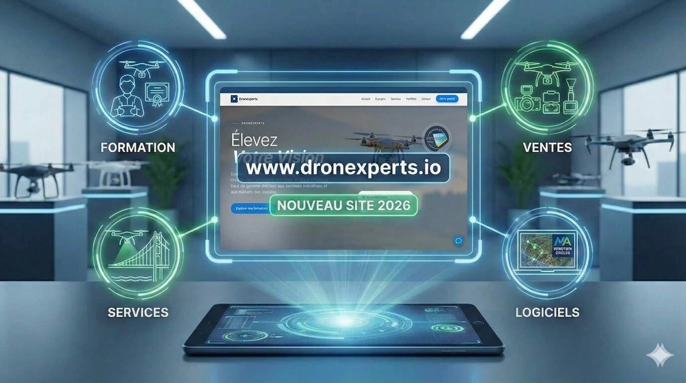 Dronexperts fait peau neuve : Découvrez notre nouvel écosystème digital pour 2026